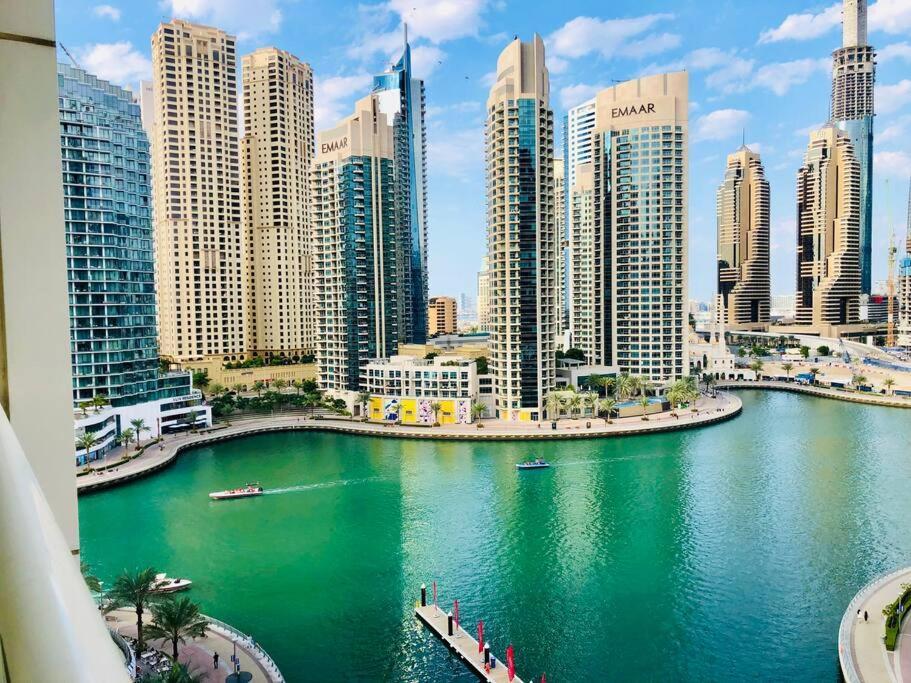 Panoramic Sea Views Studio Apartment - Marina 迪拜 外观 照片