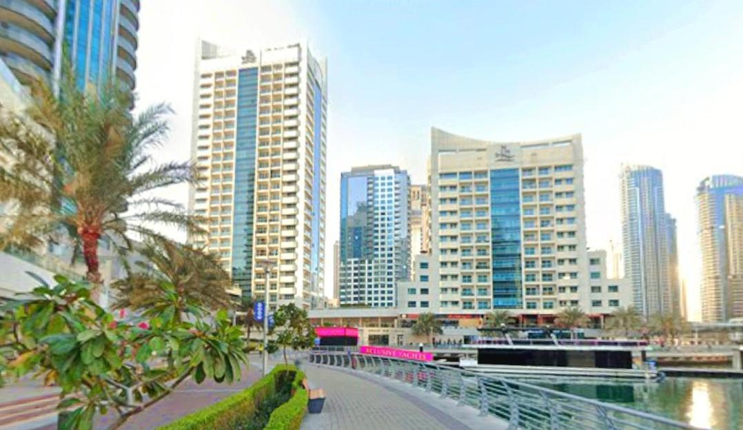 Panoramic Sea Views Studio Apartment - Marina 迪拜 外观 照片
