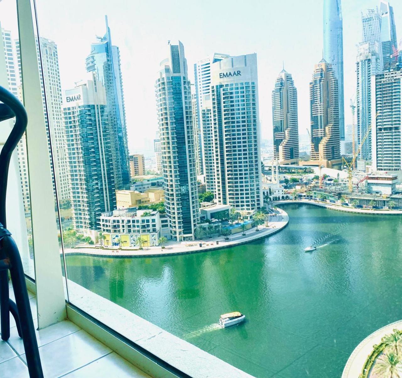 Panoramic Sea Views Studio Apartment - Marina 迪拜 外观 照片